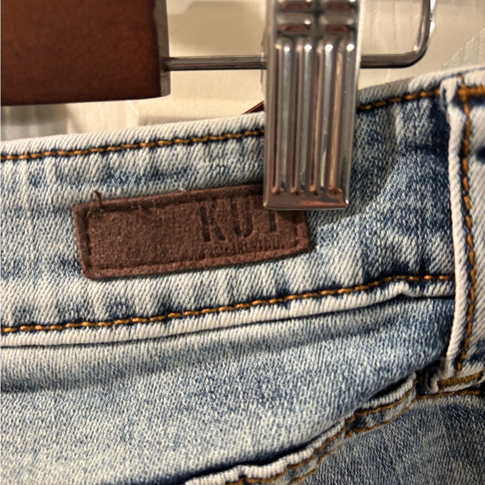 Kut from the Kloth Light Blue Jean Shorts